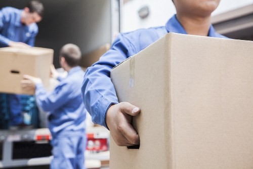 Removal team handling urgent same day moving services in Brompton