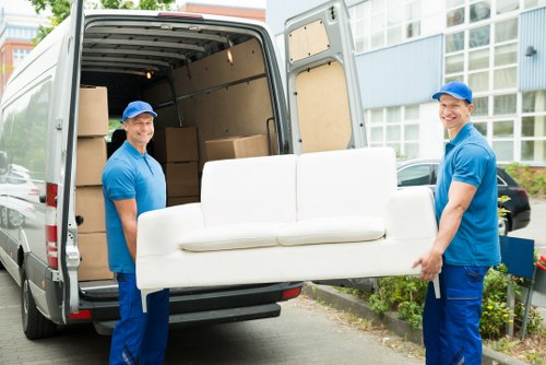 Same day removal service supporting a quick move in Brompton