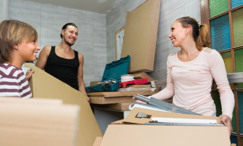Removal team planning a home move in Brompton streets