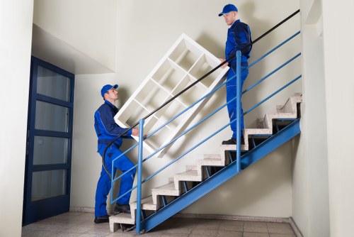 Packing and furniture protection during a Brompton house move