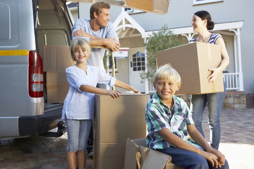 Careful loading for flat and apartment removals in Brompton