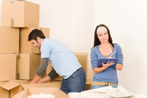 Office relocation planning for a local commercial move in Brompton