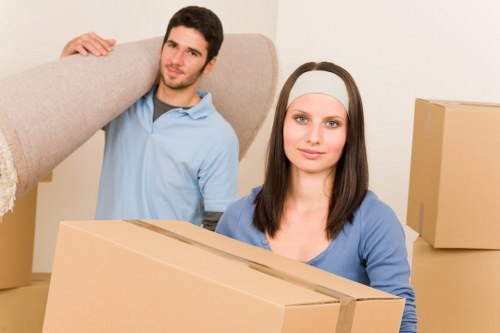 Moving day preparation and loading assistance in Brompton
