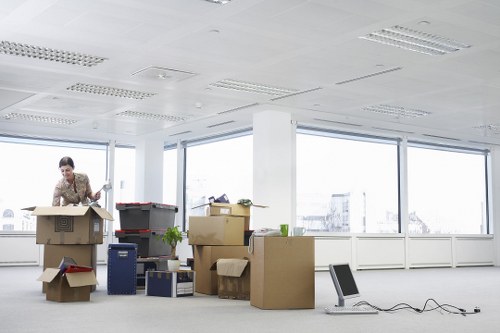 Organised storage arrangement for moving or renovation needs in Brompton