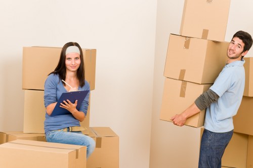 Commercial removals service for offices and businesses in Brompton