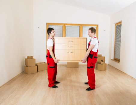 Preparation and planning for a furniture removal job in Brompton
